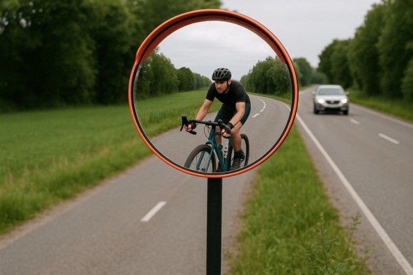 Espelhos De Gravel Para Trânsito Compartilhado Com Veículos