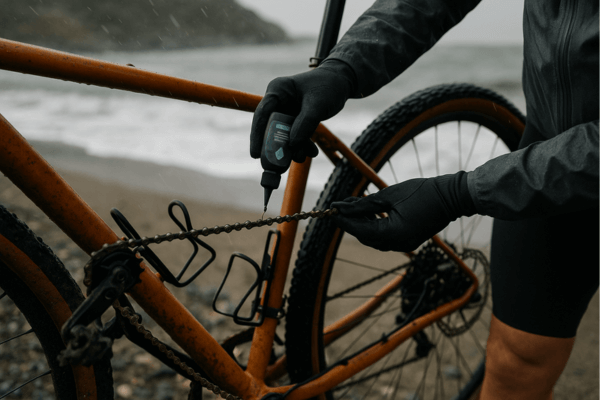 Lubrificantes De Corrente Para Gravel Em Ambientes Úmidos E Salinos